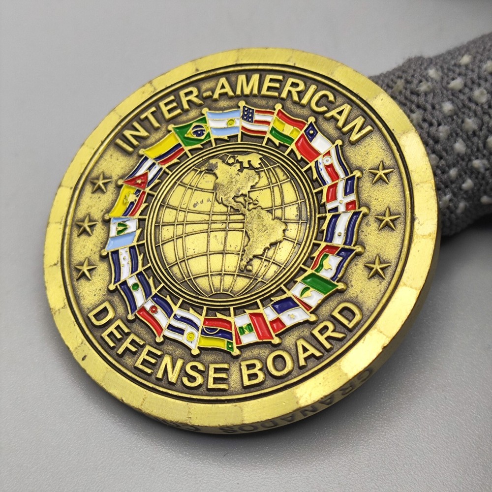 Inter-American Defense Board Challenge Coin