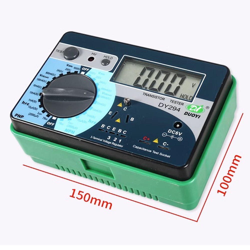1pc DUOYI DY294 Digital Transistor DC parameter tester