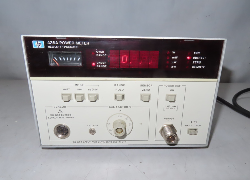 Hewlett Packard 436A Power Meter Unit