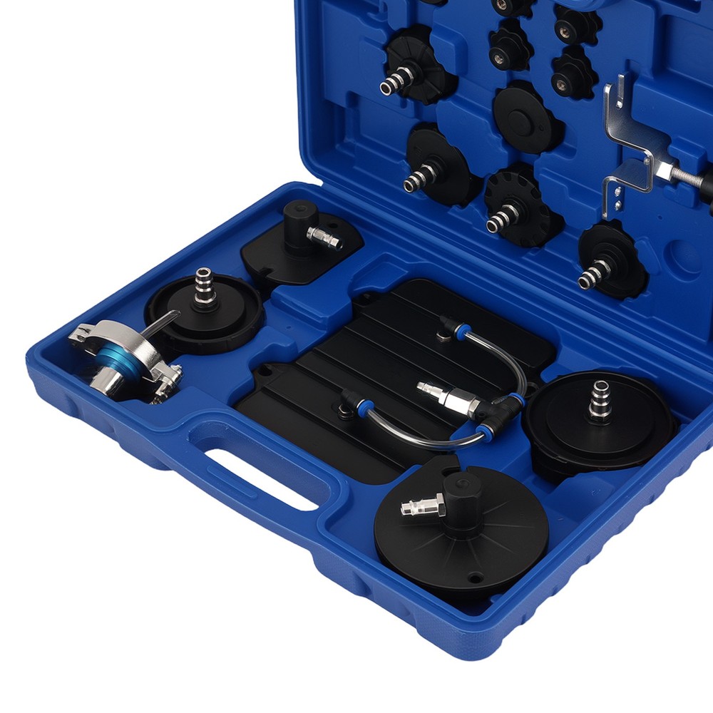 12pcs Brake Bleeder Adapter Kit for Master Cylinder Fluid Extractor Flush Change
