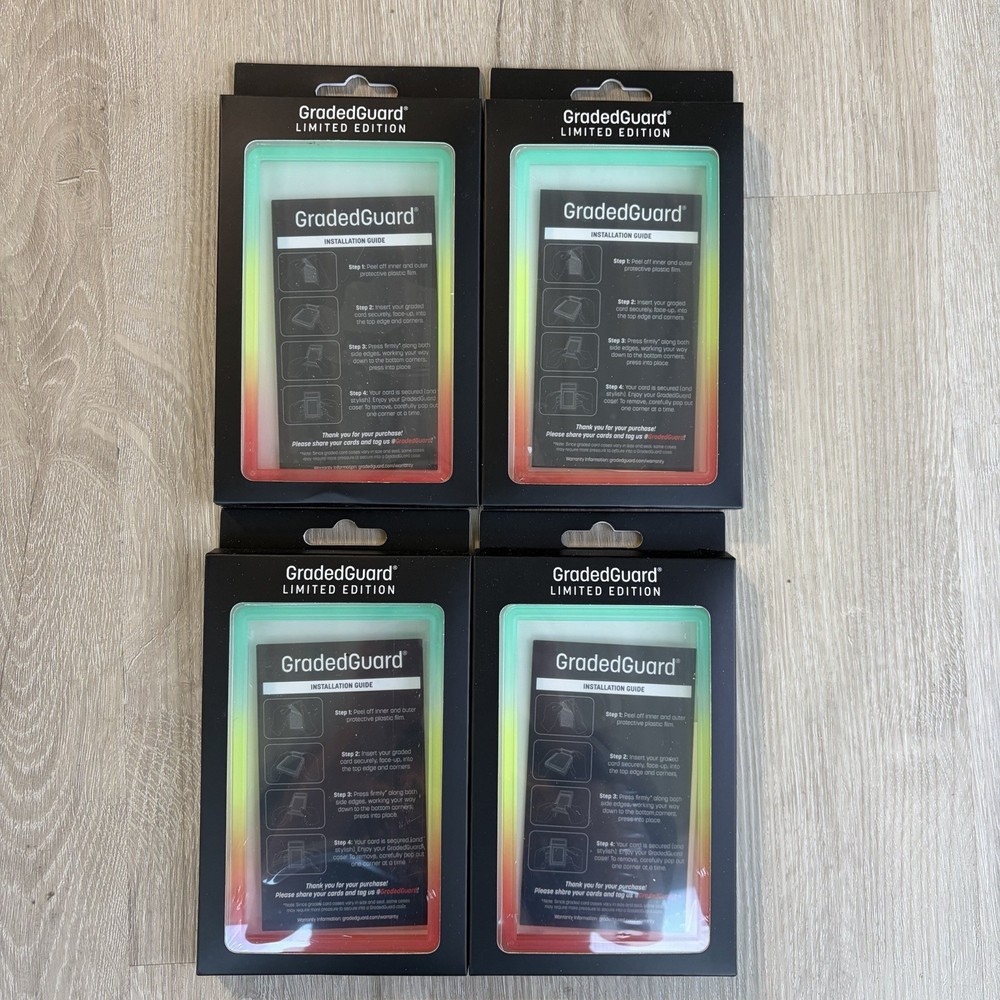 4x GradedGuard PSA Graded Case Guard Protector IRIS Limited Edition