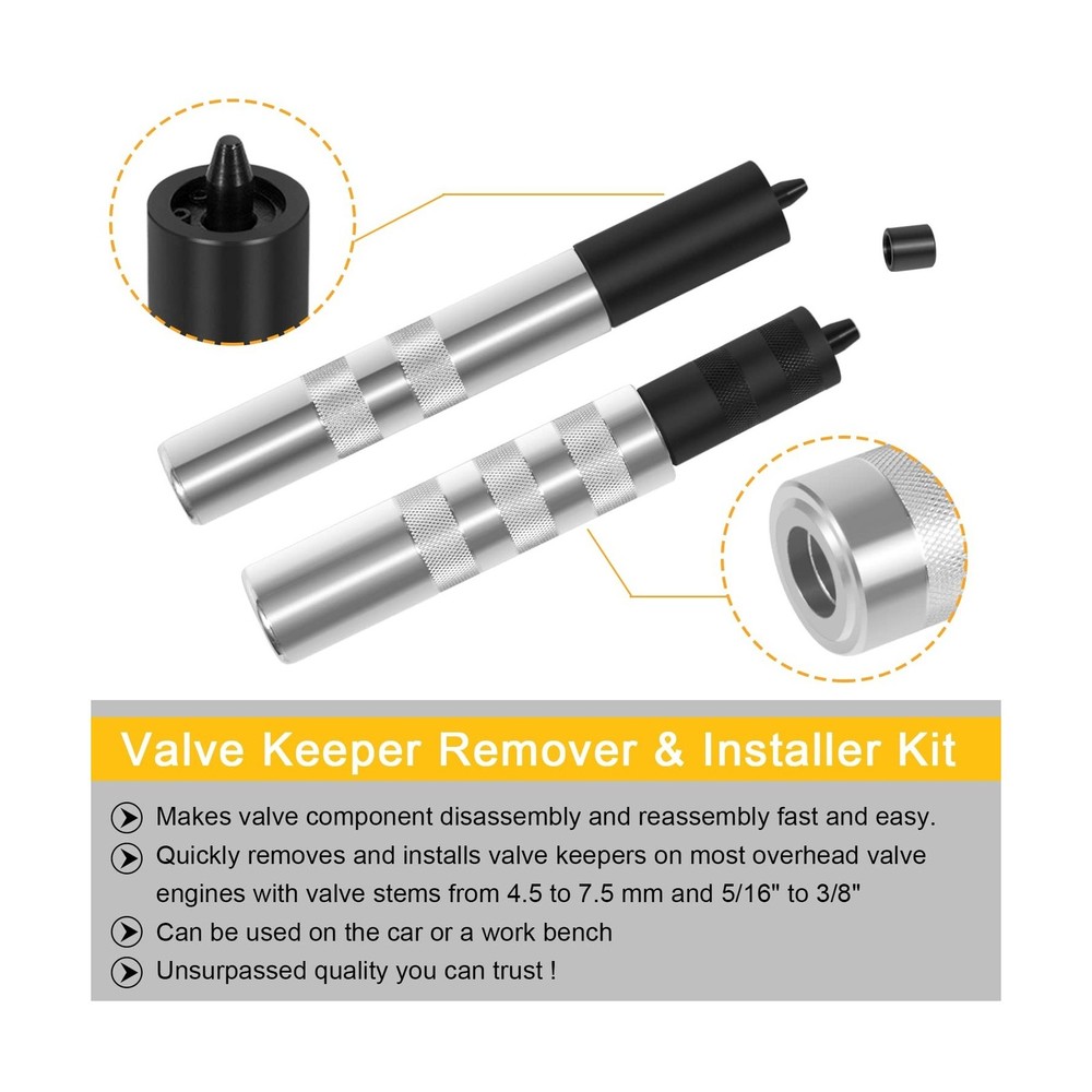 36050 Valve Keeper Remover Installer Kit Valve Spring Compressor & ... Fast Ship