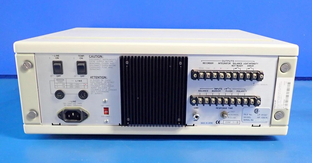 HP 1047A Refractive Index Detector | LR 81547