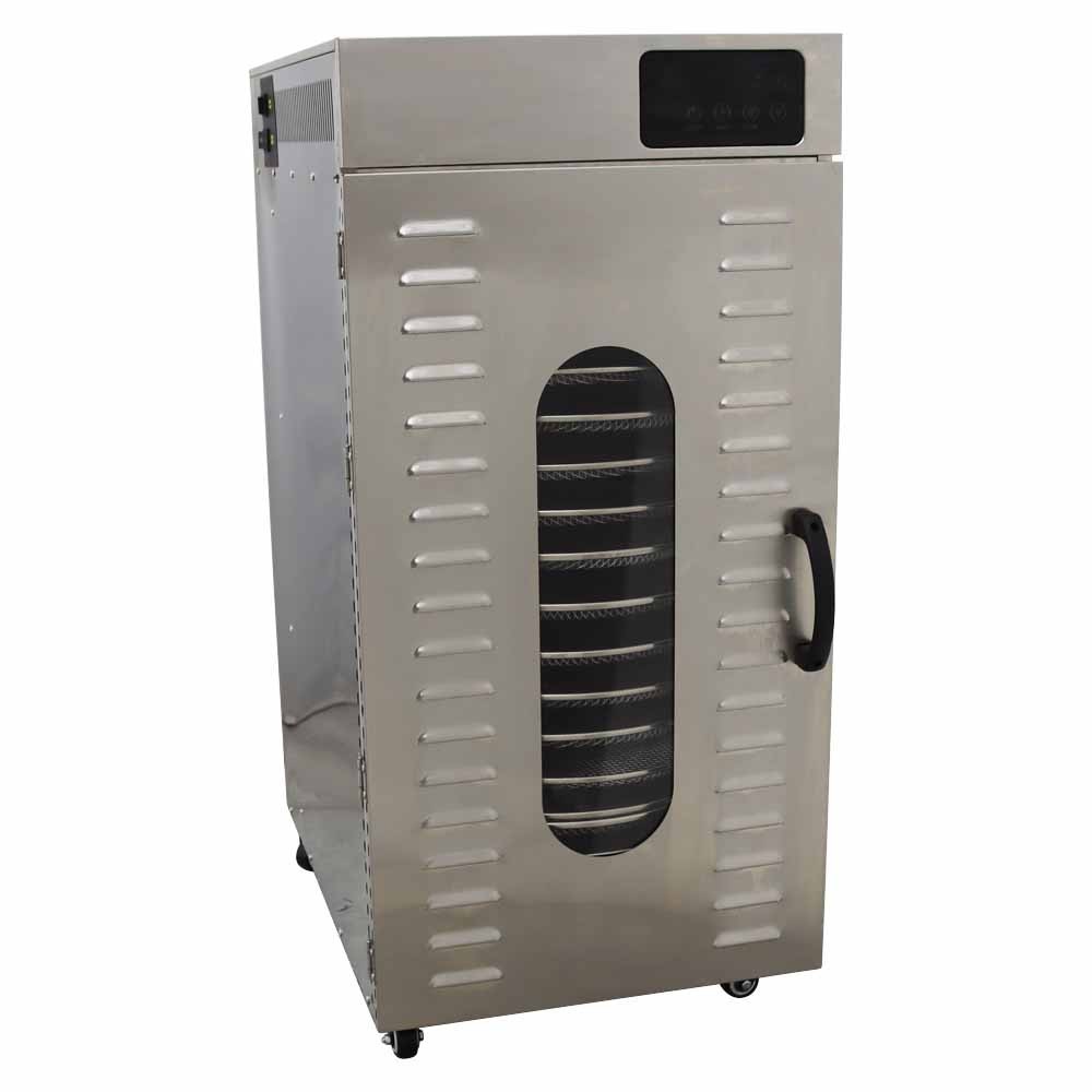 110V 16 Layers Rotary Dryer Fruit Vegetable Drying Machine Temp&Time Adjustable
