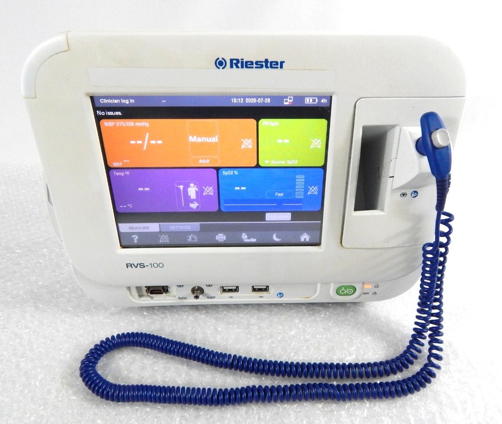 Riester Model No. RVS 100 Digital Diagnostic System White Blue