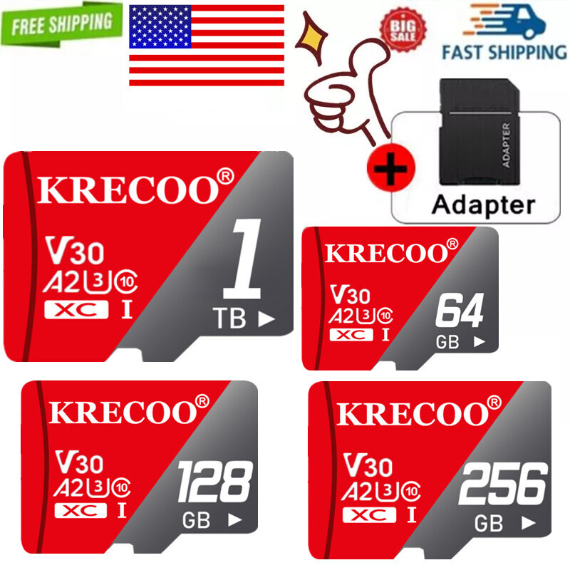 Universal Ultra Micro SD Card 1TB Memory Card Android Camera MicroSDXC Lot
