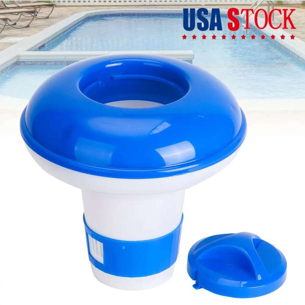 Chemical Dispenser Floater 1" Chlorine Bromine Tablets for Cleaning Pool Spa new