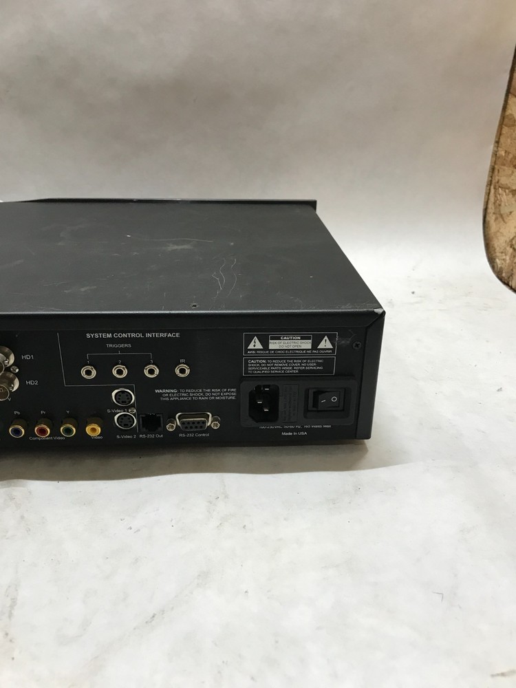 Runco VX2c DHD Projection Processor POWERS ON! For Parts UNTESTED SOLD AS IS -DW