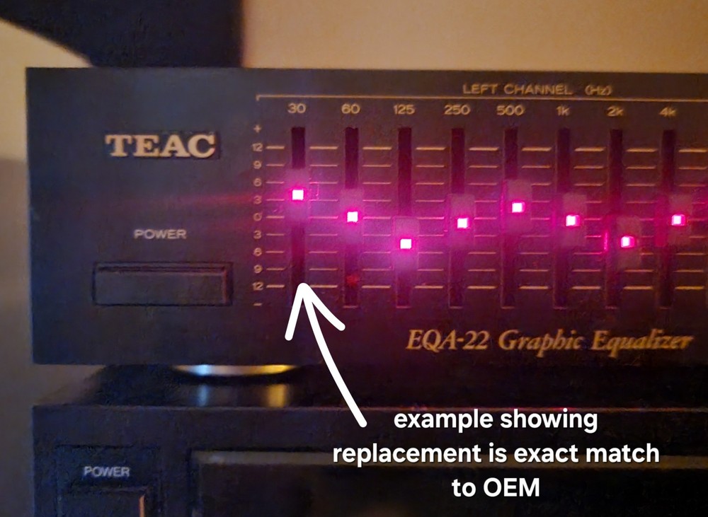 TEAC Equalizer Red LED (Exact Replacement) EQA-22