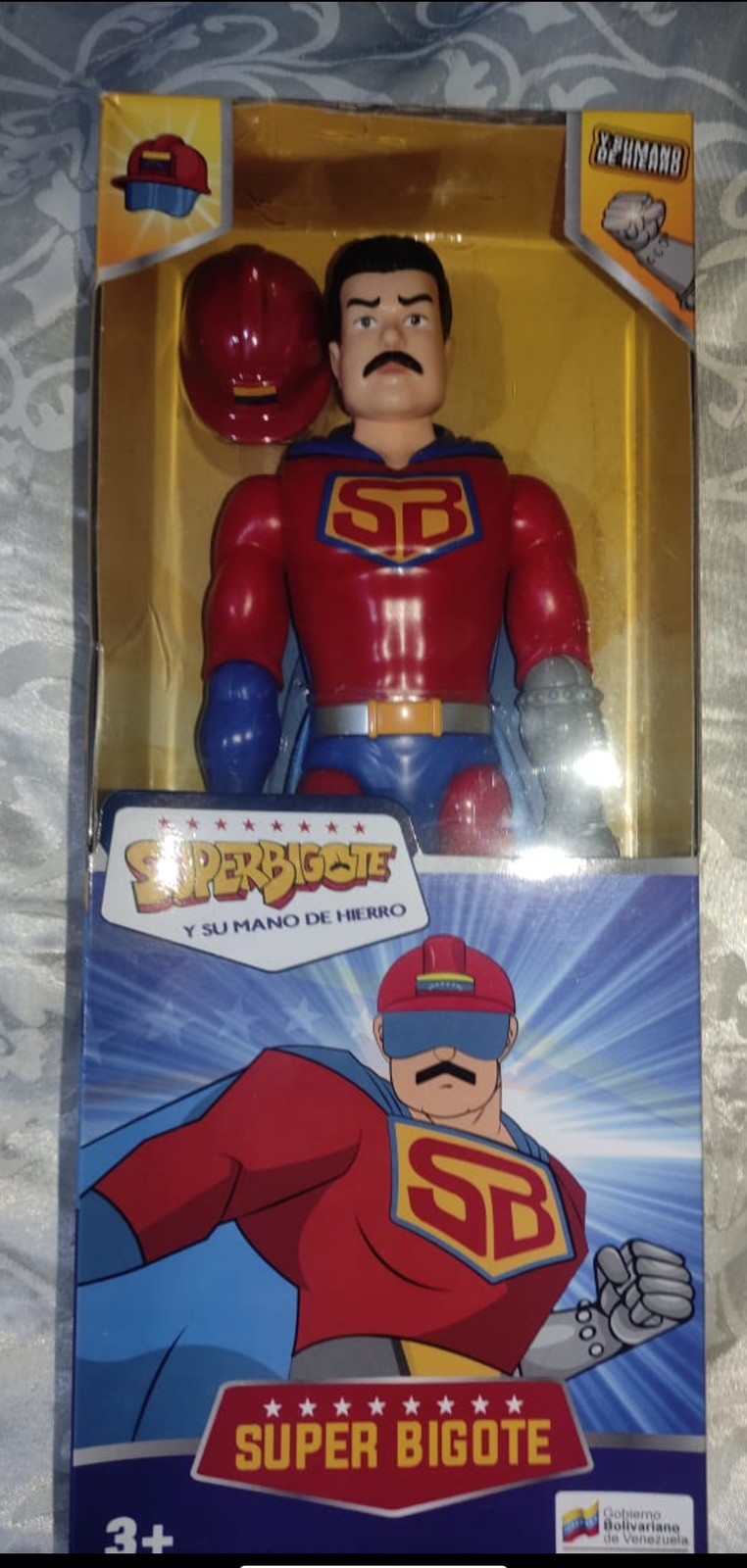 Figura Coleccionable Venezuela Set  Edición Limitada Super Bigote + Cilita – New