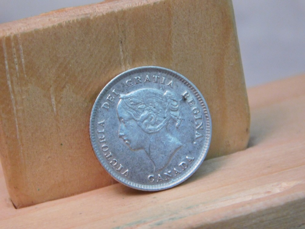 Canada 1893 5 cents silver