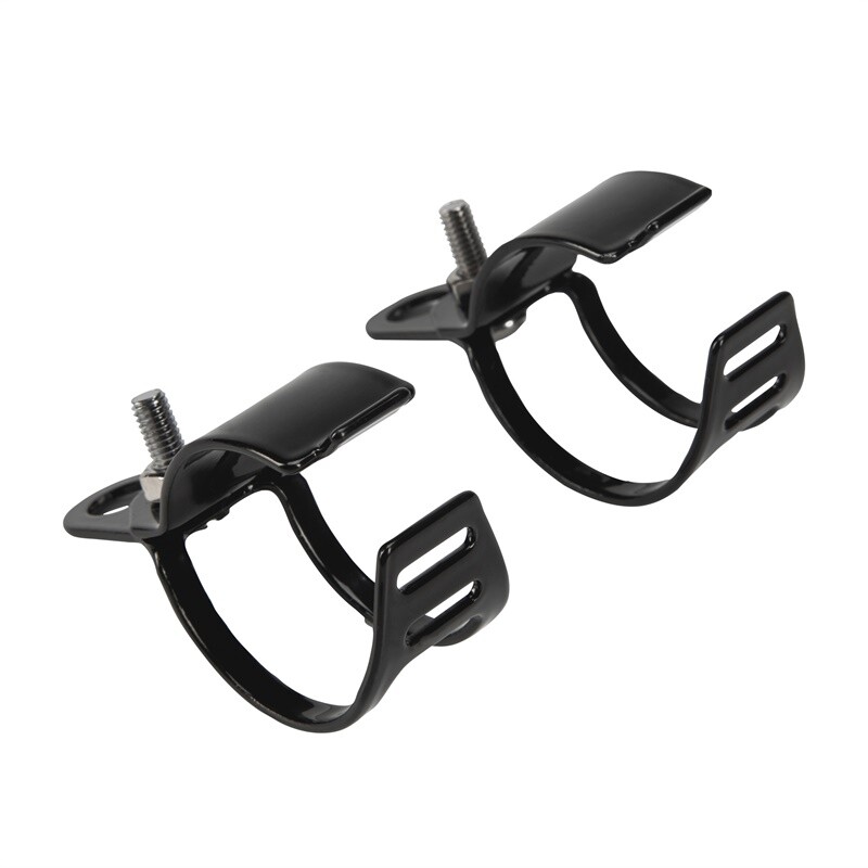 Motorcycle Turn Signal Light Indicator Mount Brackets Fork Clamps Bracket 2PCS