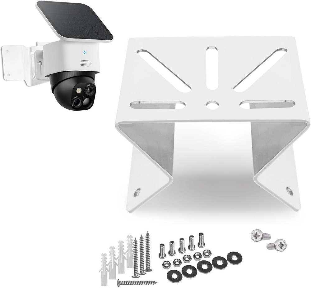 Rust-Resistant Corner Mount Bracket for Secure 270° Camera Views - All Cameras