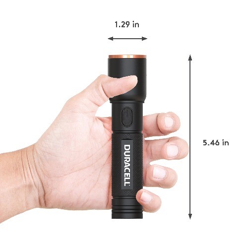 Duracell 1000 Lumen Rechargeable Flashlight - 3 Pack, Powerful, Durable