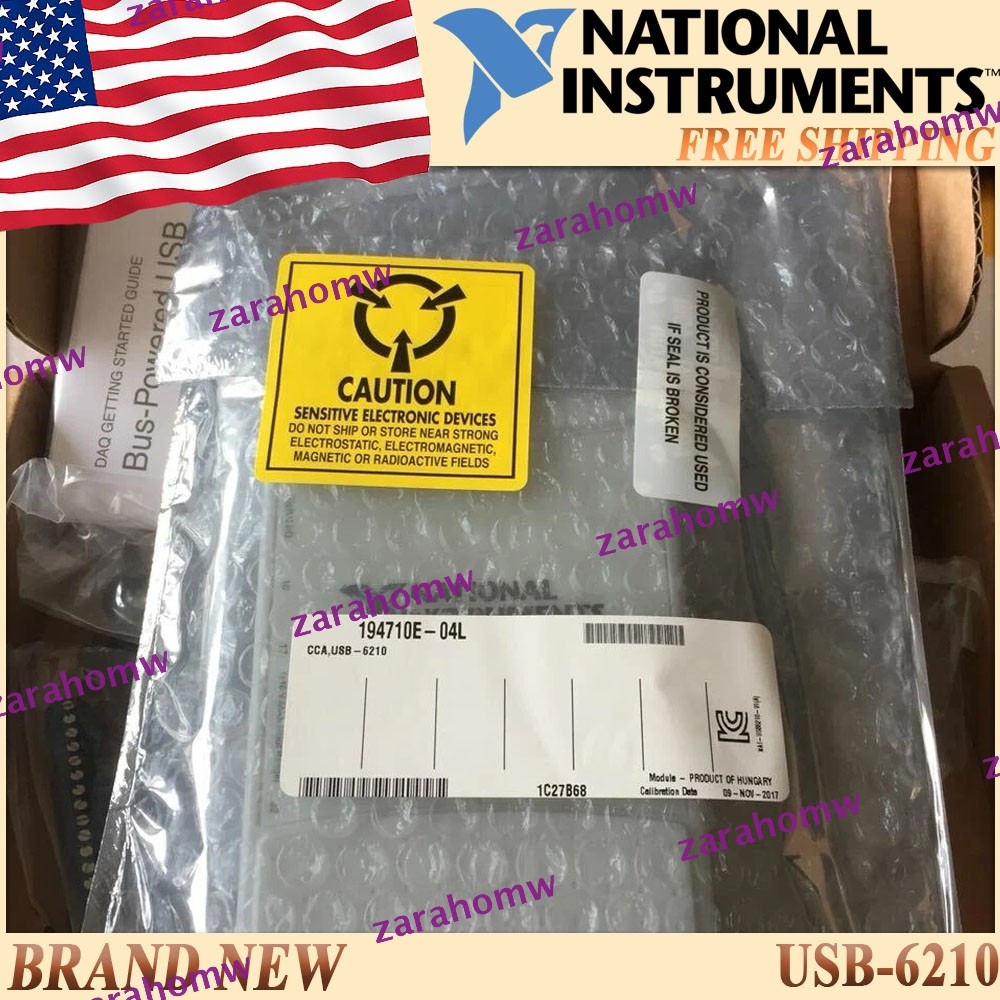 National Instruments NI USB-6210 Multifunction I/O Device DAQ Data Acquisition