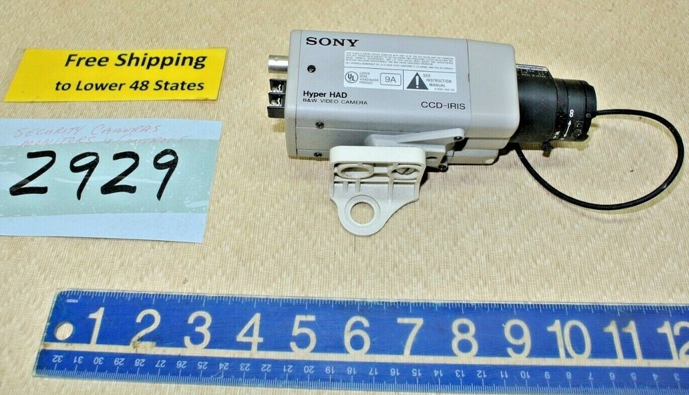 9 pcs. Sony/Diebold Surveillance Security Camera System Hyper HAD FREE SHIP!