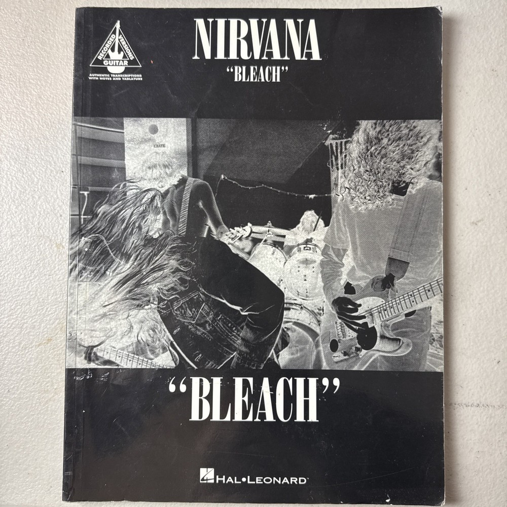 Nivana Bleach Guitar Book