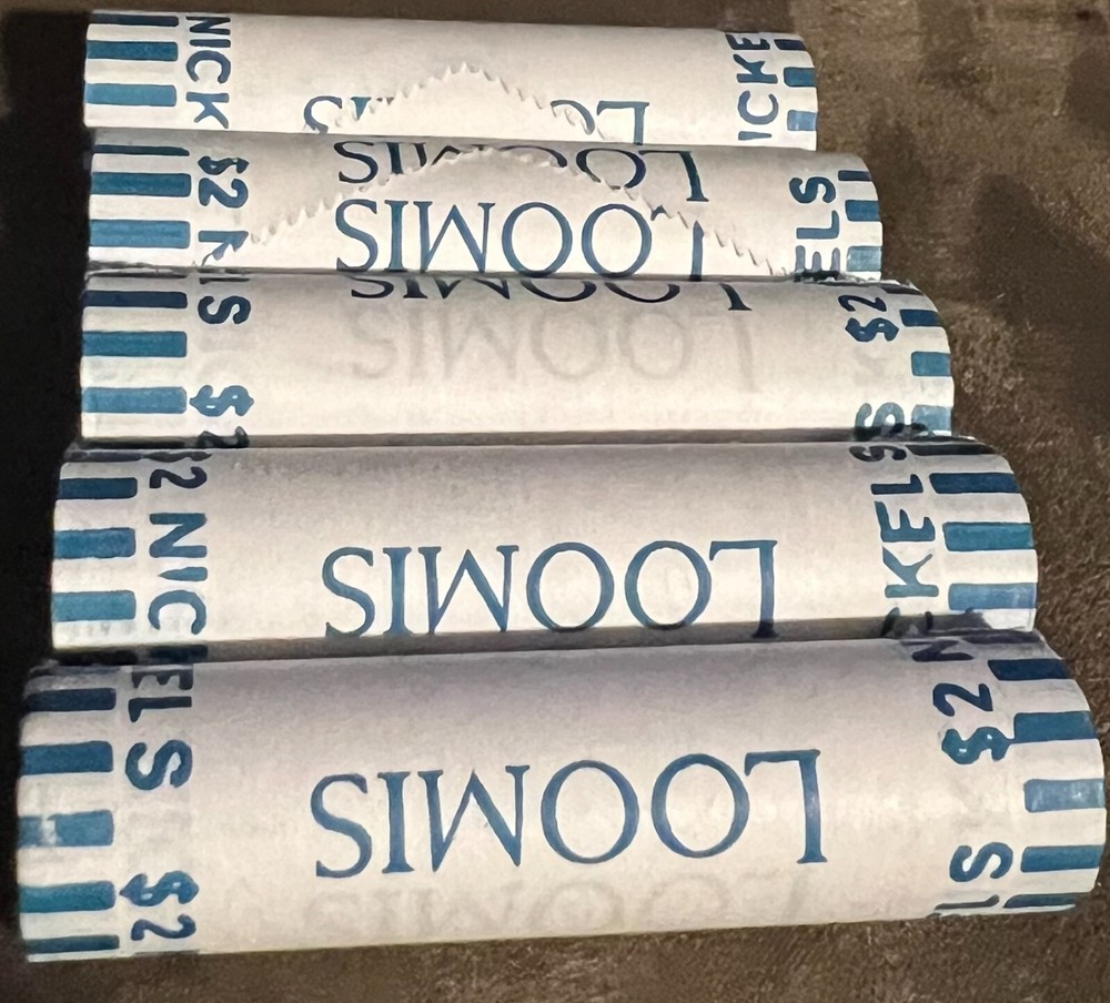 2023 Jefferson Nickel Loomis Rolls