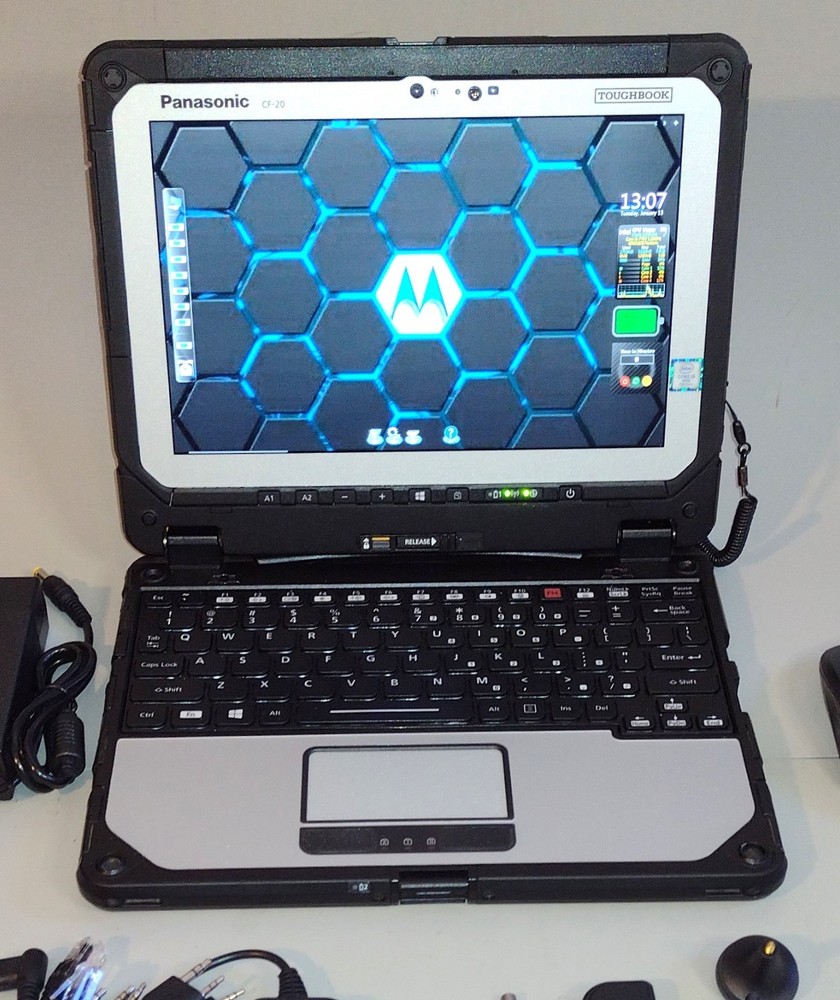 TOUGHBOOK LAPTOP/TABLET: CF-20 ; Radio Programming, Digital, Logging & SDR Apps+