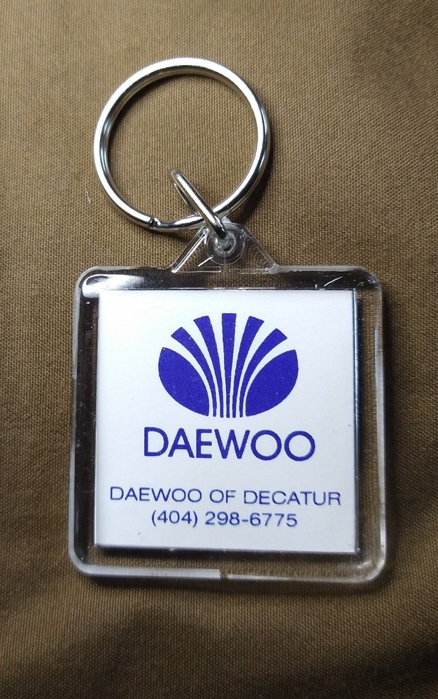 Daewoo Key Chain  -NOS-