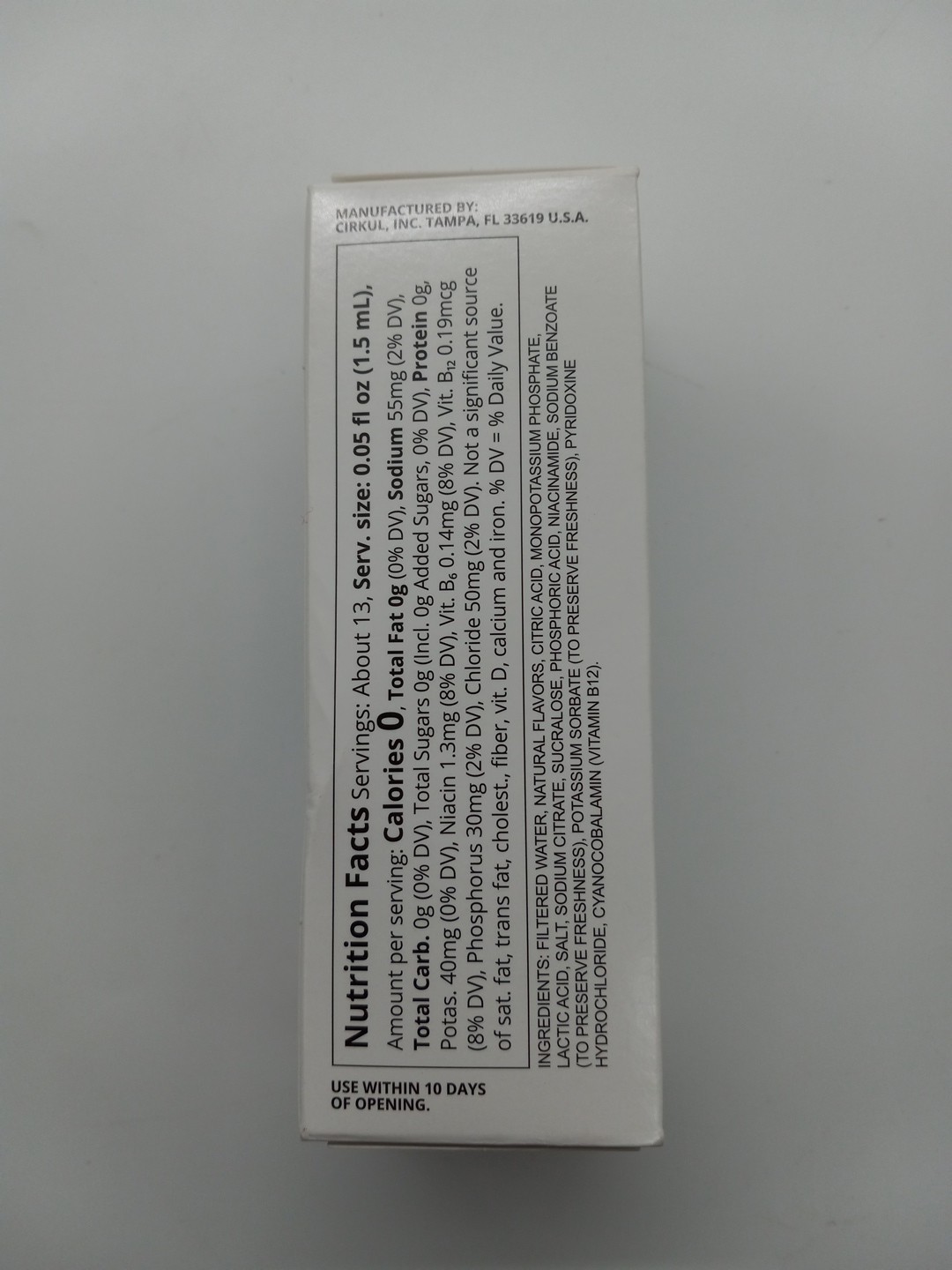 Cirkul Go Sip Life Sip Fit Sip Cartridge Star Blast New Sealed Zero Sugar