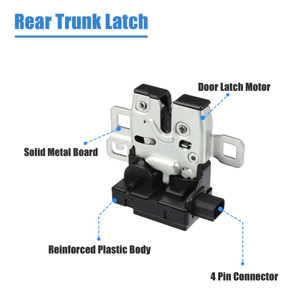 Tailgate Door Latch Lock Actuator Single Custom for Mini Cooper R56 2007-2013