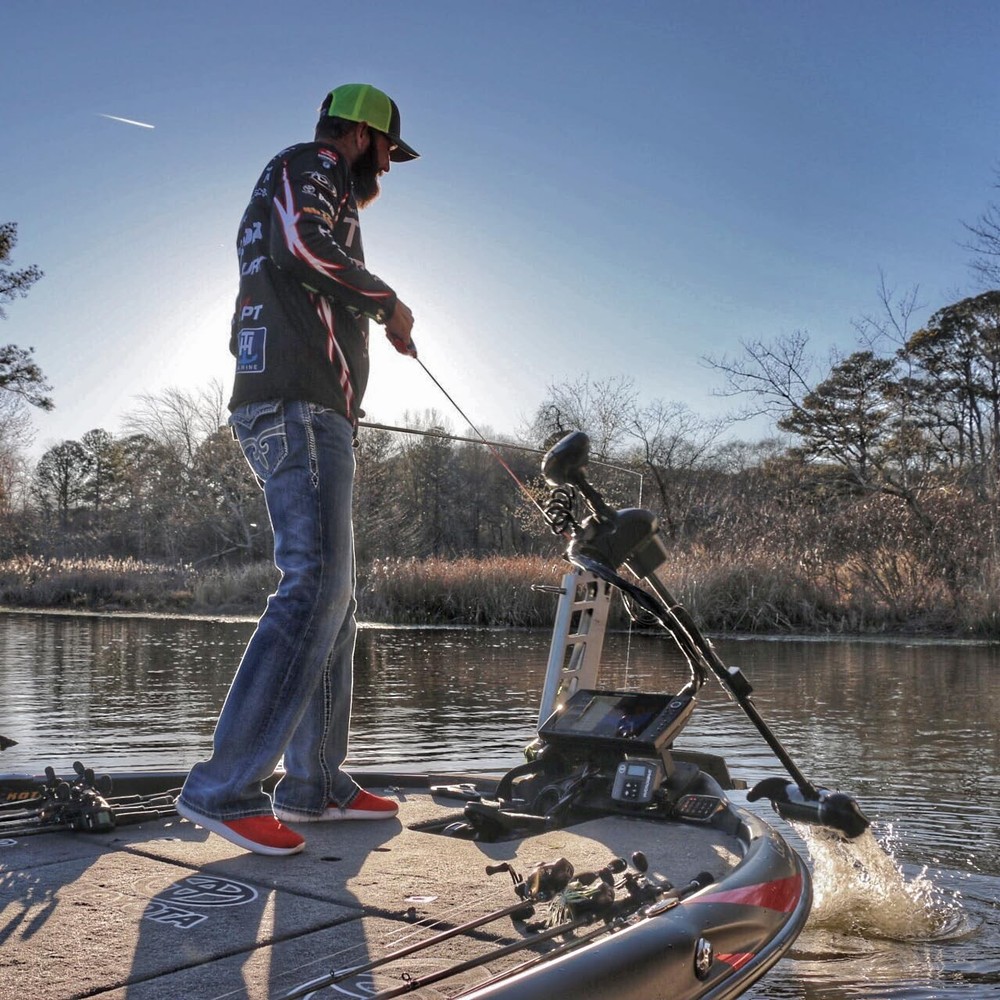 Trolling Motor Replacement Handle, Nylon Jacketed Stainless Steel Cable, Red