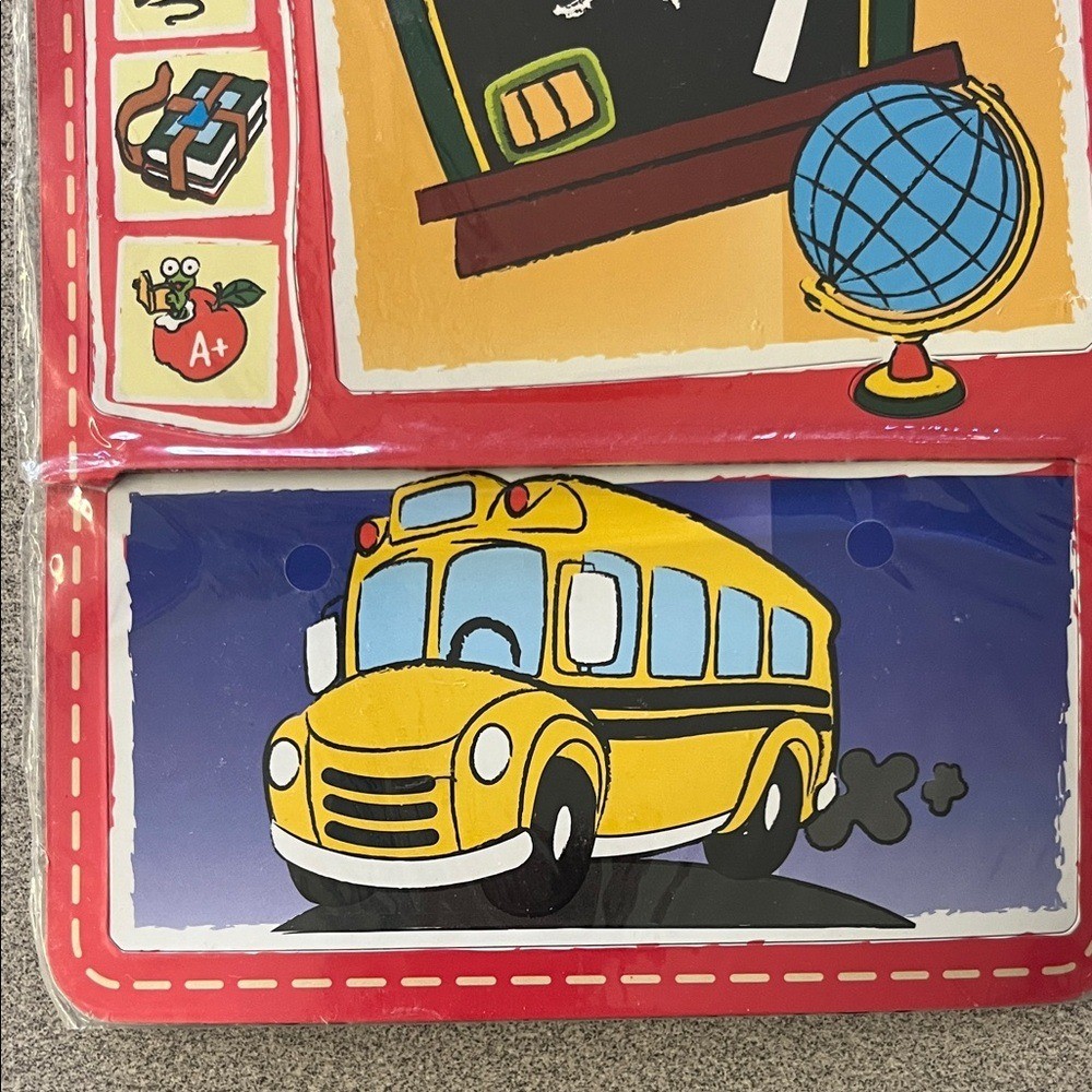 School Days Magnets Set - Multicolor 2 Packs
