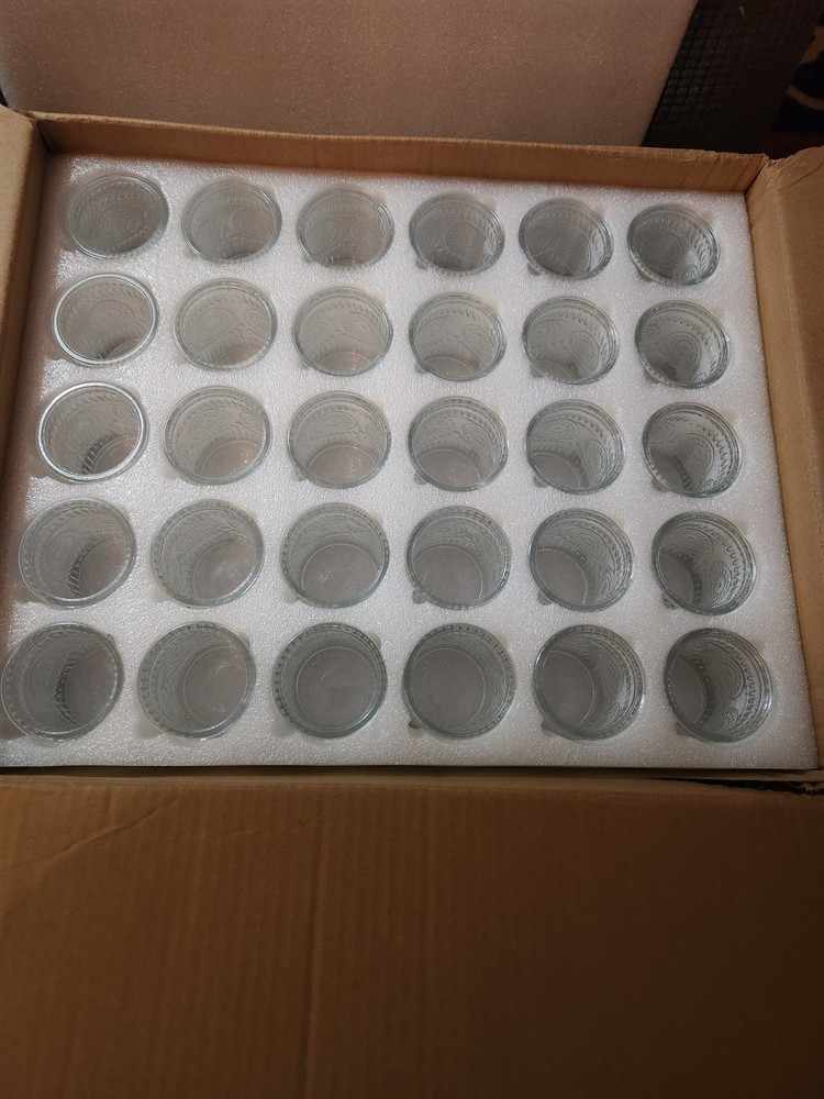 Clear Glass Candle Jars (30)