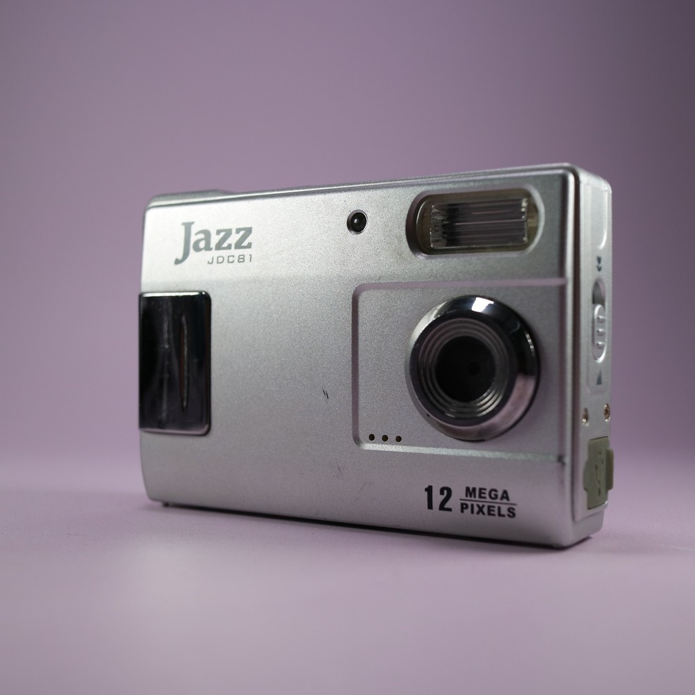 Jazz JDC81 12.0MP Compact Digital Camera Silver Tested
