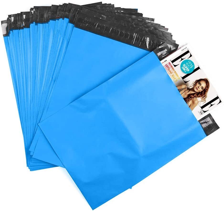 Fashion Poly Mailers 10x13 Blue 2.5Mil - 100/500 Pcs Self Seal Shipping Bags US