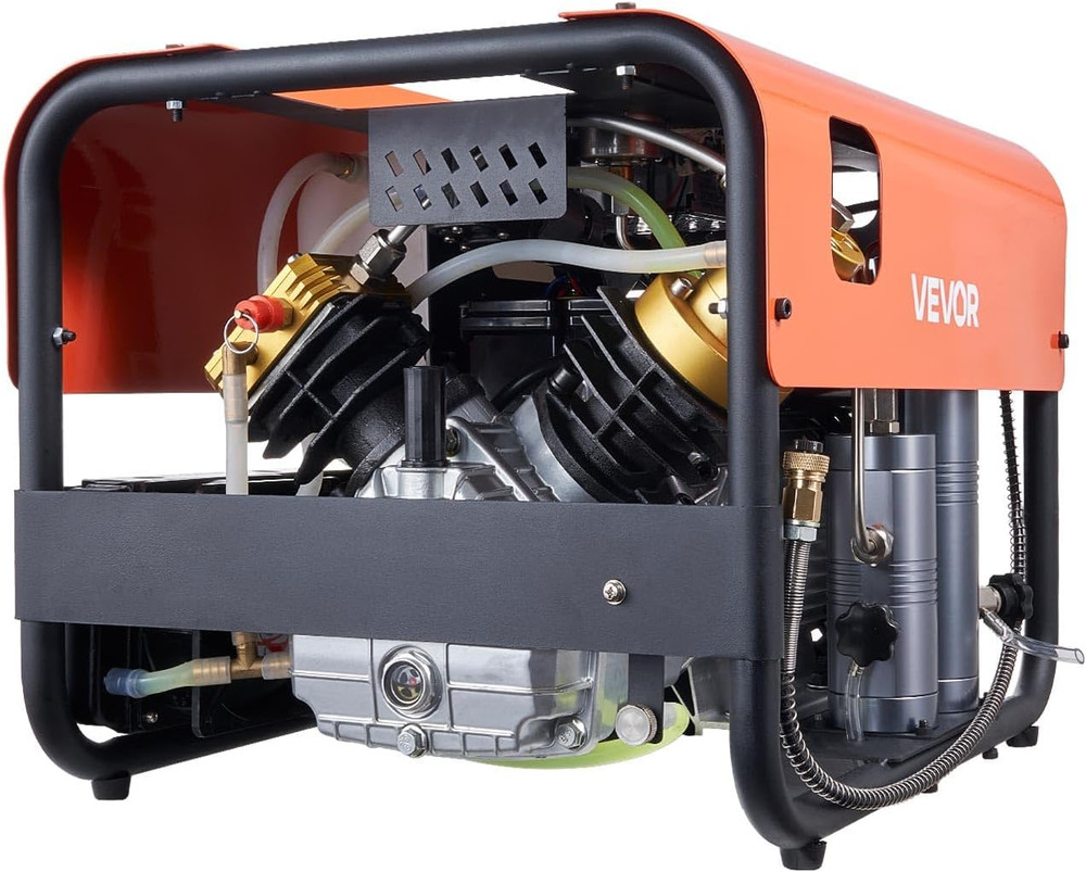 High-Performance 4500Psi PCP Air Compressor with Auto-Stop & Cooling System