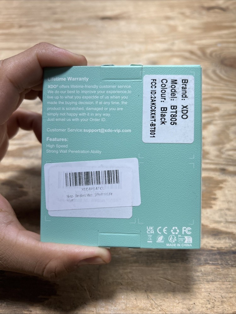 XDO Bluetooth 5.1 USB Adapter MODEL BT805 Black