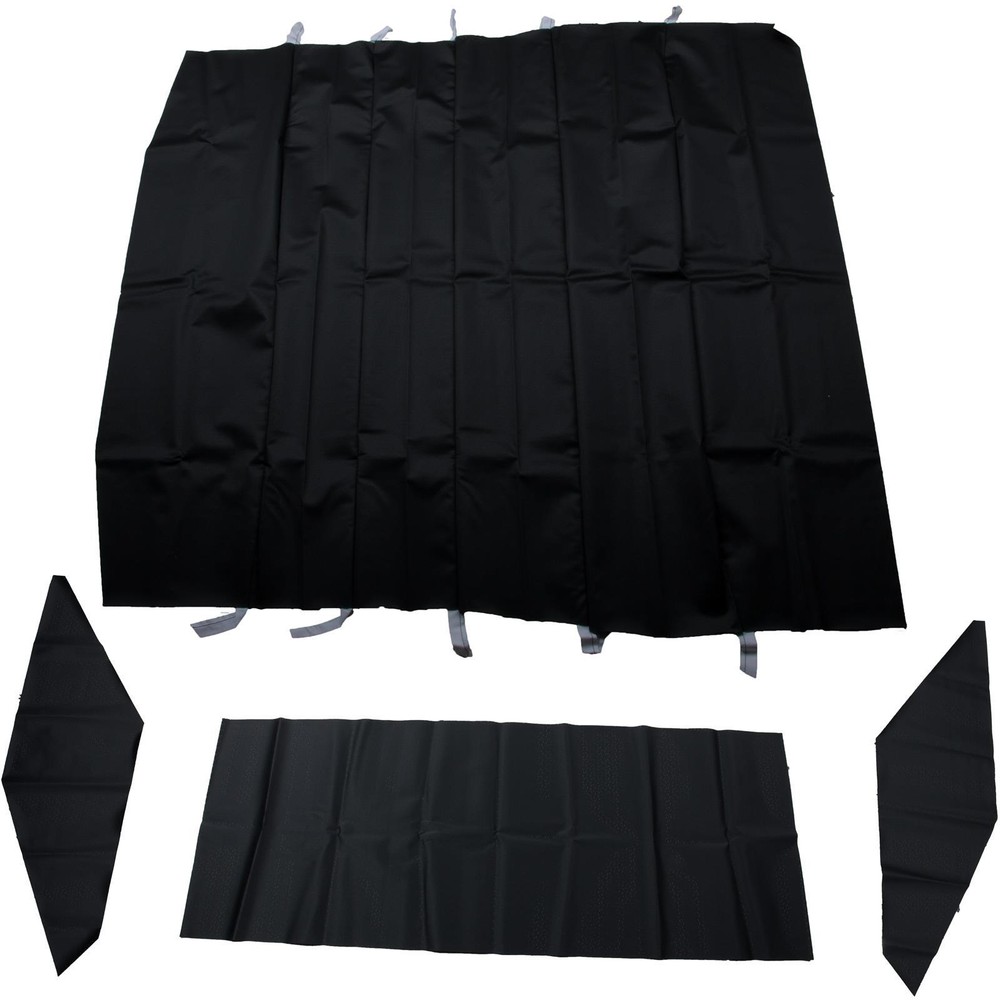 PUI 68XH100BN Standard Vinyl Headliners, Black, 1968-72 Nova