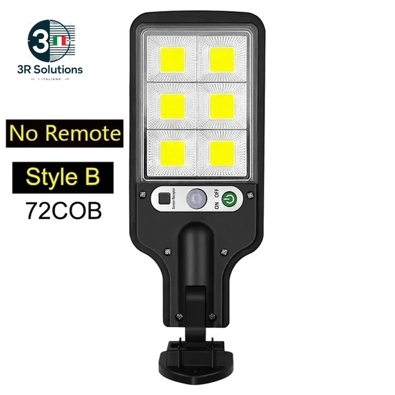 1~6PCS Solar Wall Lamp Motion Sensor 3 Working Modes Gardens