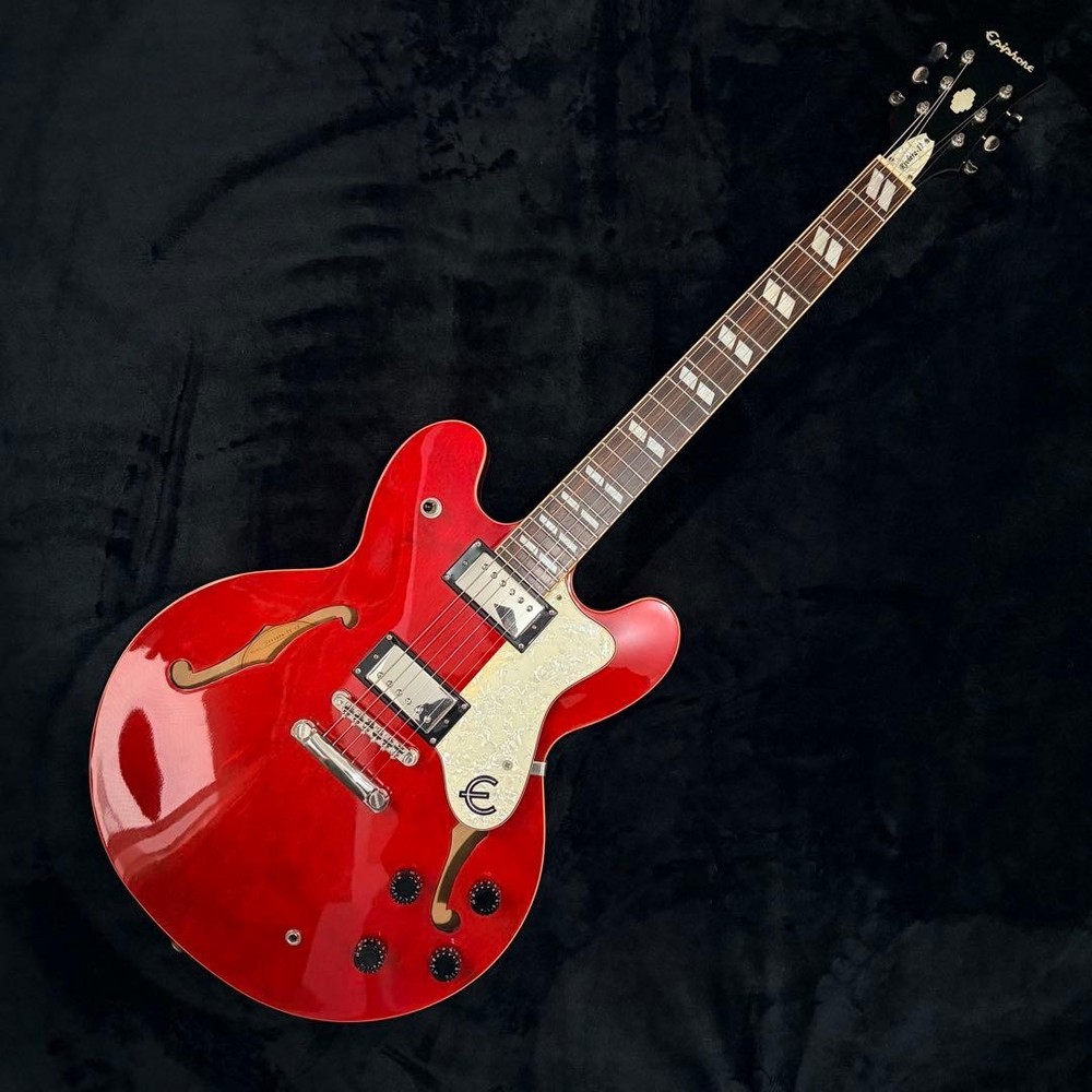 Epiphone Riviera II Cherry Safe Packing!