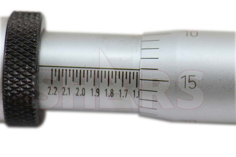 SHARS BEST PRECISION .20 - 2.2" INSIDE MICROMETER SET NEW P}