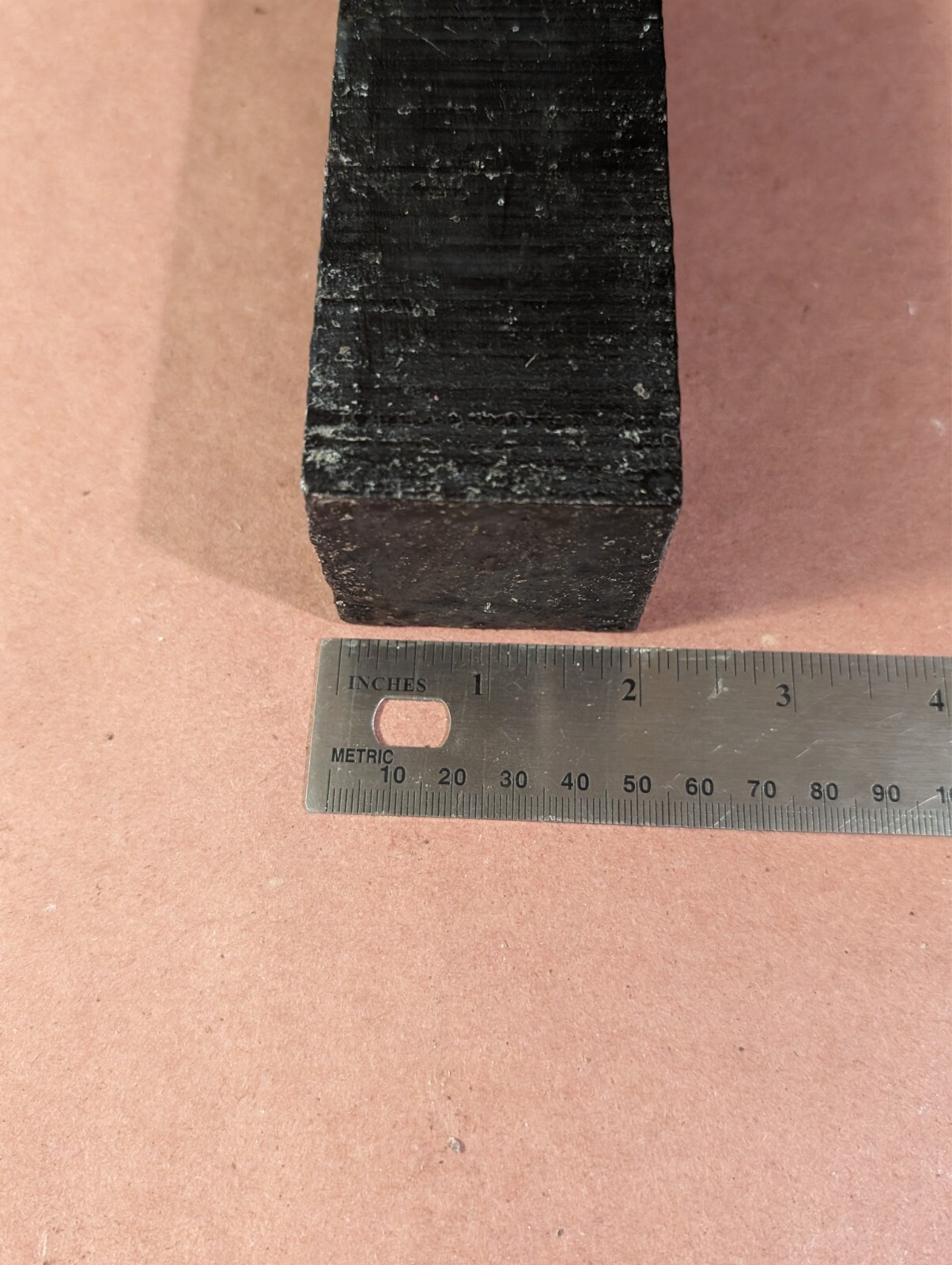 Gaboon Gabon Ebony Turning Blank Spindle Wood Block 2" x 2" x 6"