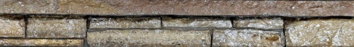 Step Insert for Concrete Steps, Porches, Risers- 8" Fieldstone Ledge Cantilever