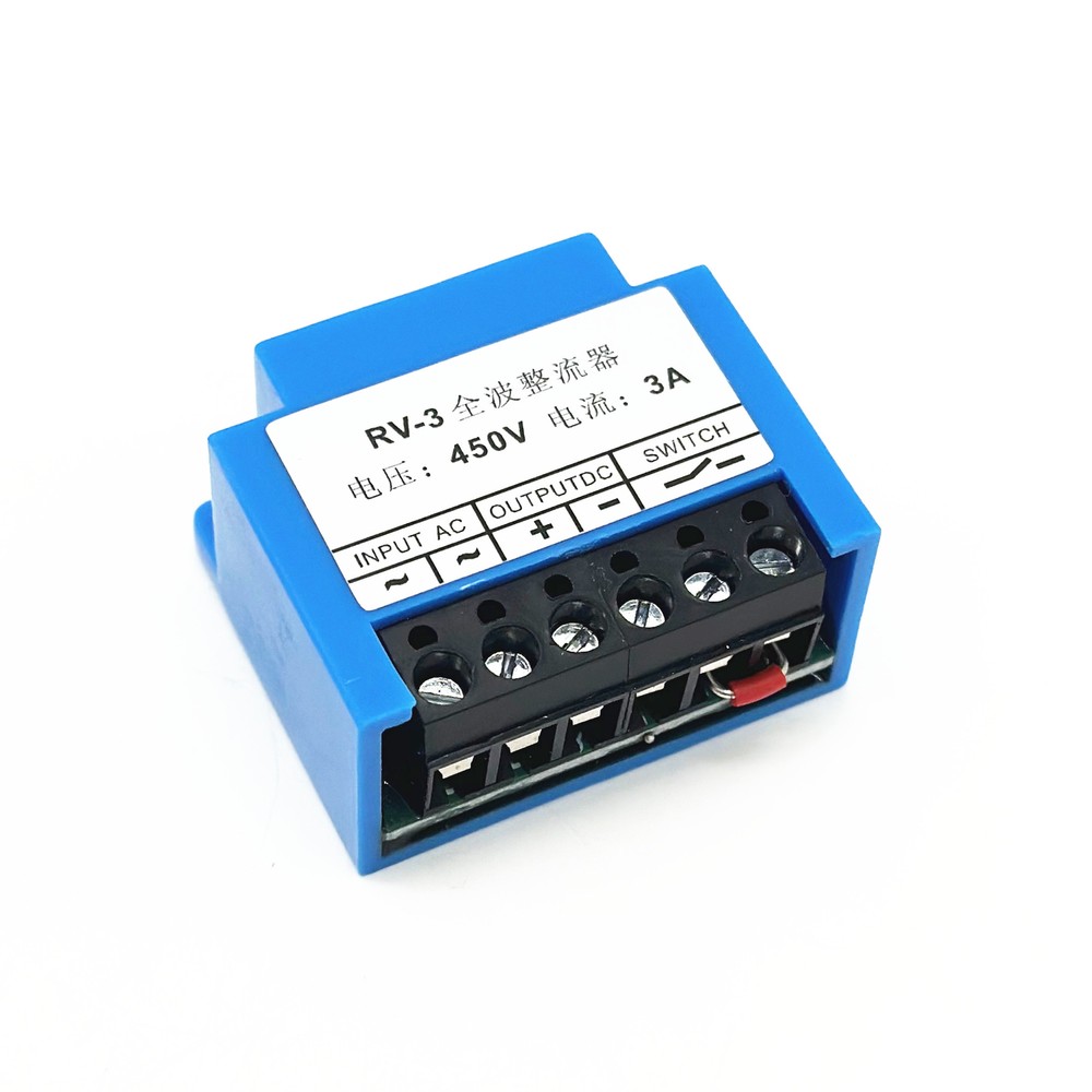 RV-3 450V 3A Full Wave brake rectifier module