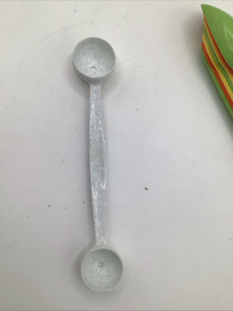 Tupperware Vintage Measuring Spoons Egg Separator Melon Baller
