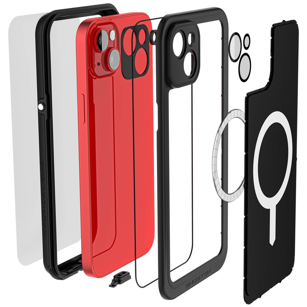 Ghostek Nautical Slim iPhone 14 Plus Case MagSafe Waterproof Shockproof Screen P
