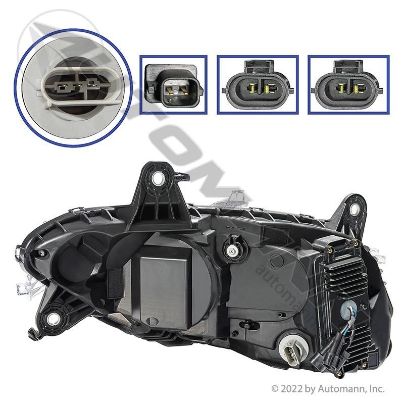 For INTERNATIONAL LT 2014-2025 HEADLIGHT Left , MN