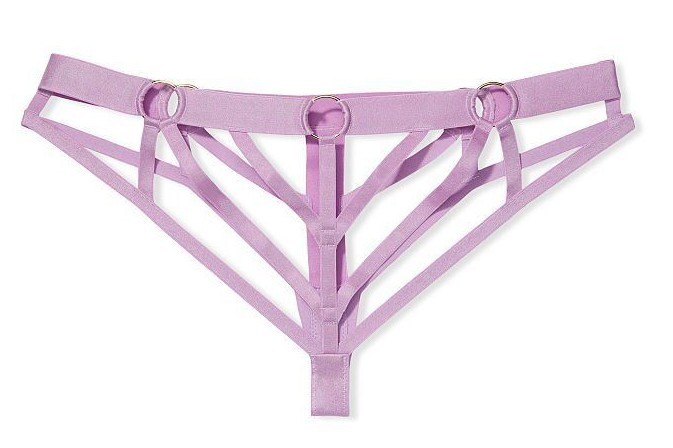 VICTORIA'S SECRET LUXE VERY SEXY UNLINED DEMI STRAPPY BRA CHEEKY PANTY NWT