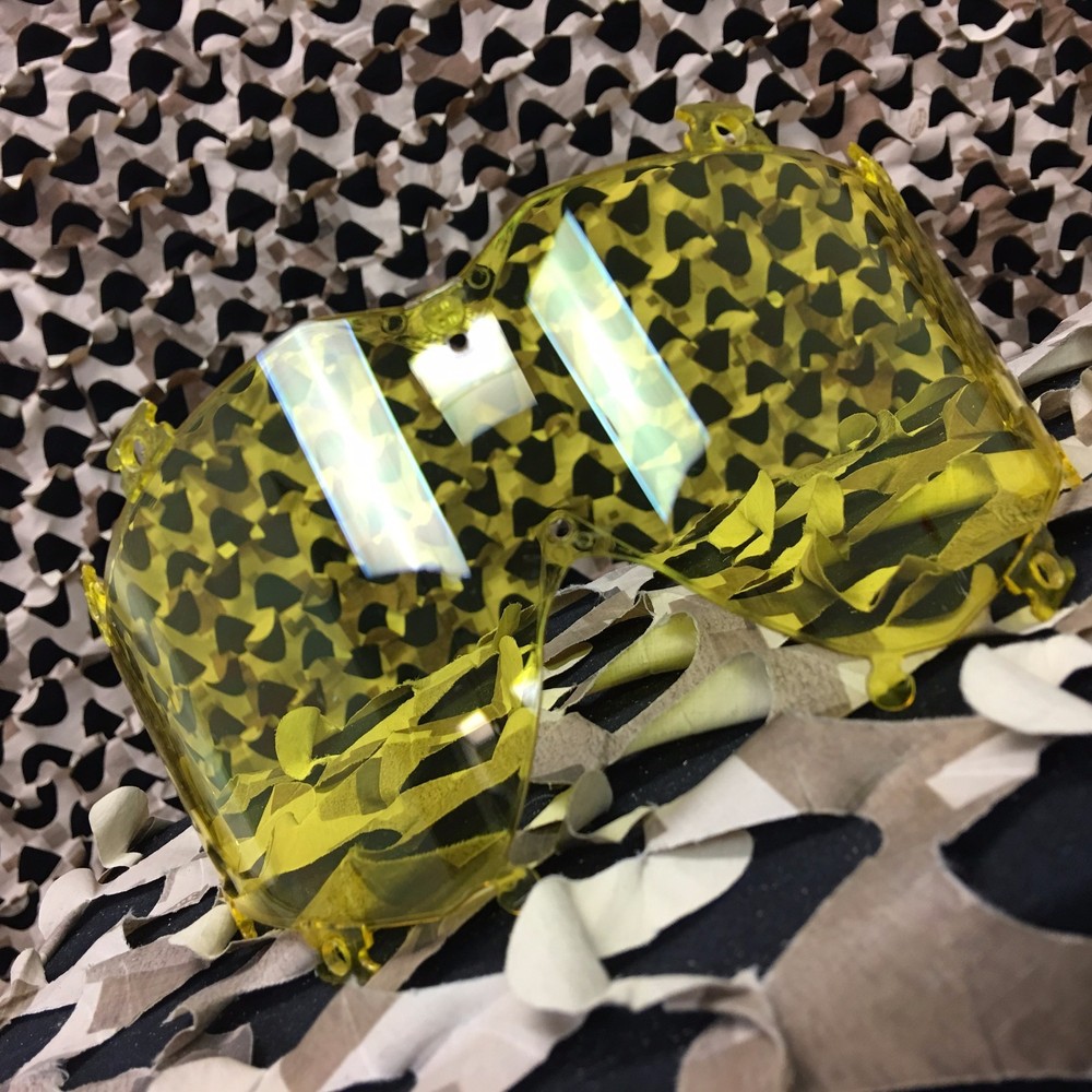 NEW Kingman Java X-Type Paintball Replacement Goggle Single Lens - Yellow