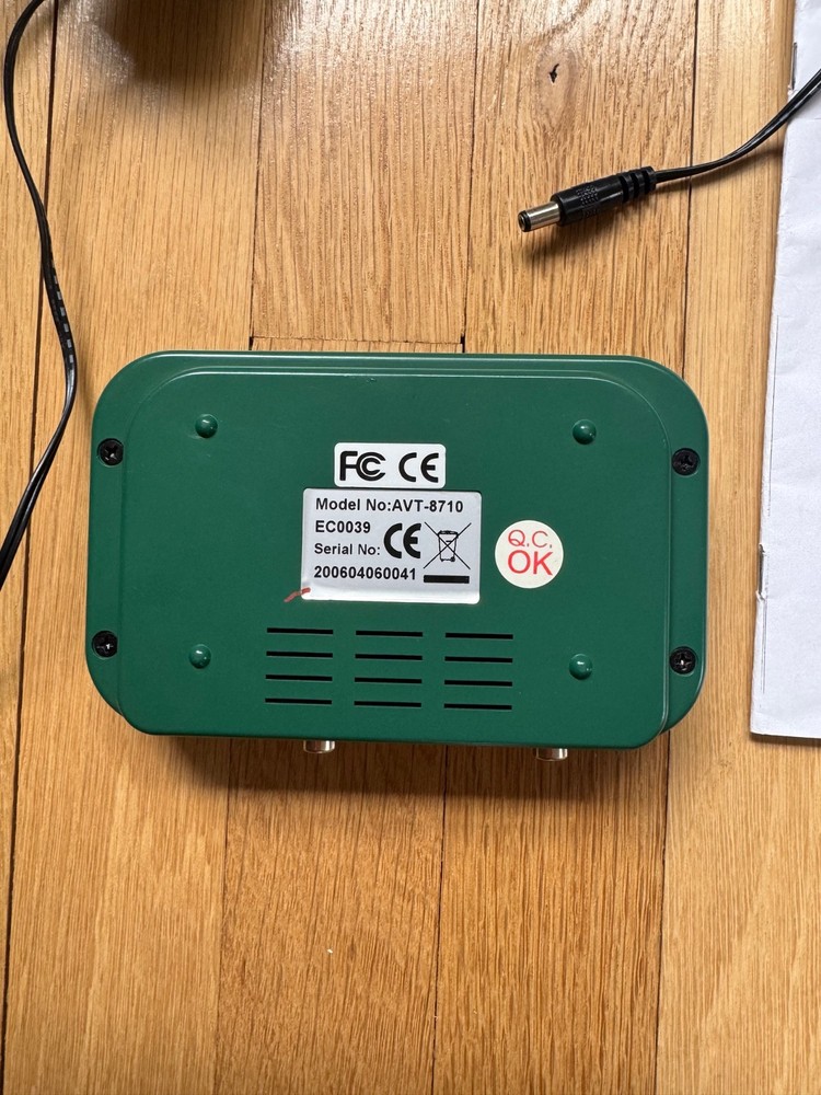 AVT 8710 Time Base Corrector Green Works