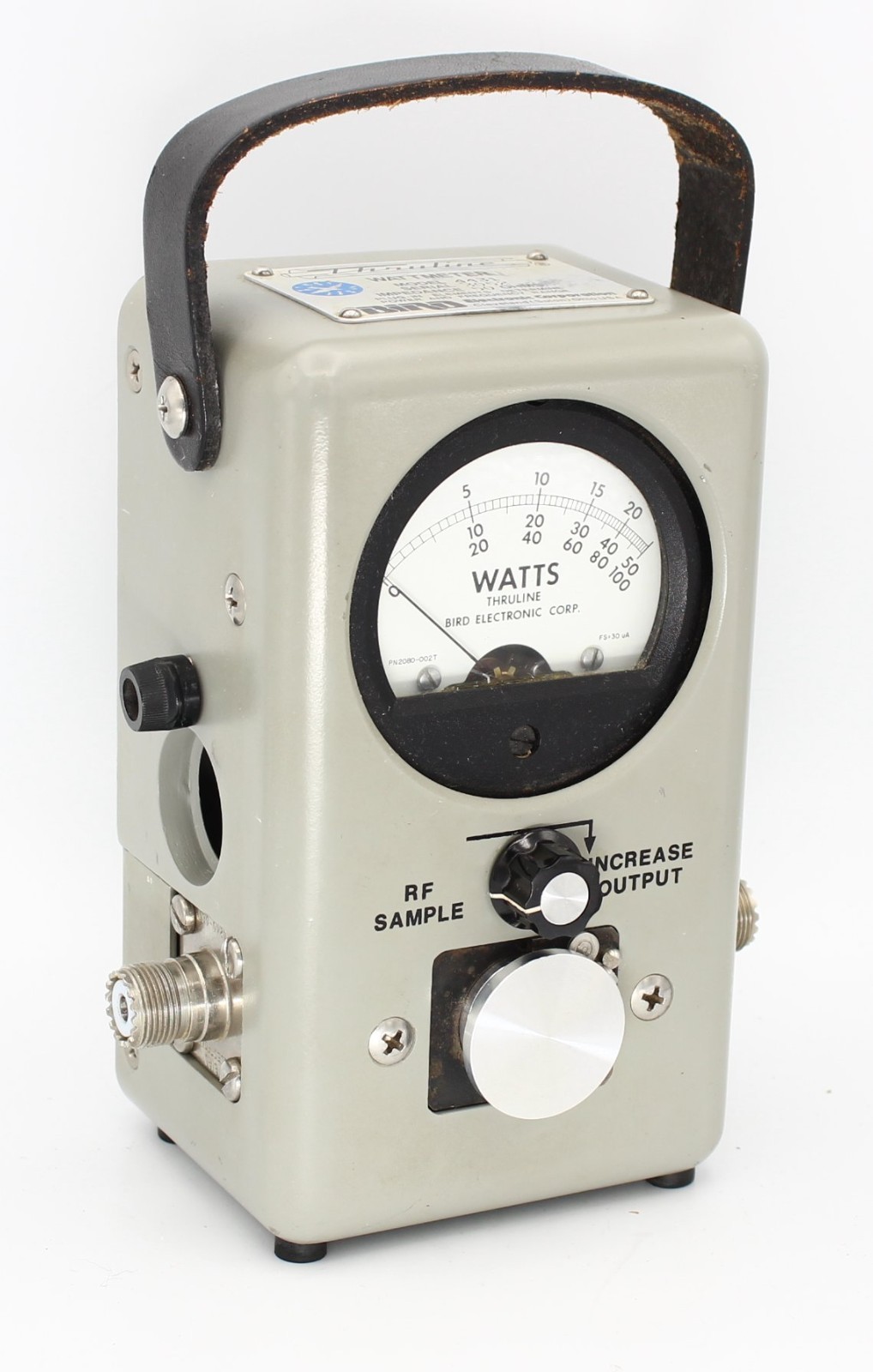 Bird Model 4431 Thruline(c) RF Wattmeter w/ Internal Variable RF Sampler