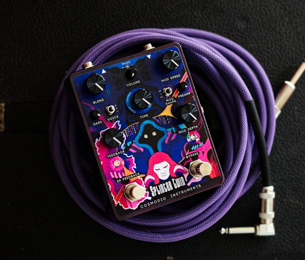 Cosmodio Splinter Twin Time Modulator Effects Pedal