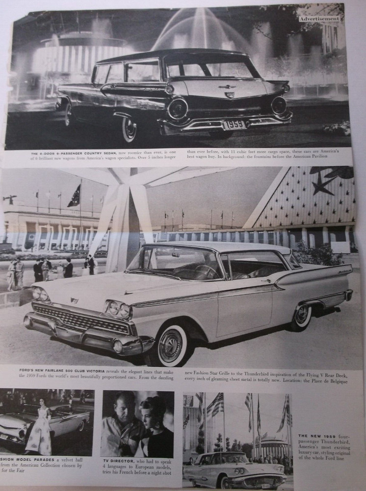 Magazine Page featuring 1959 FORD
