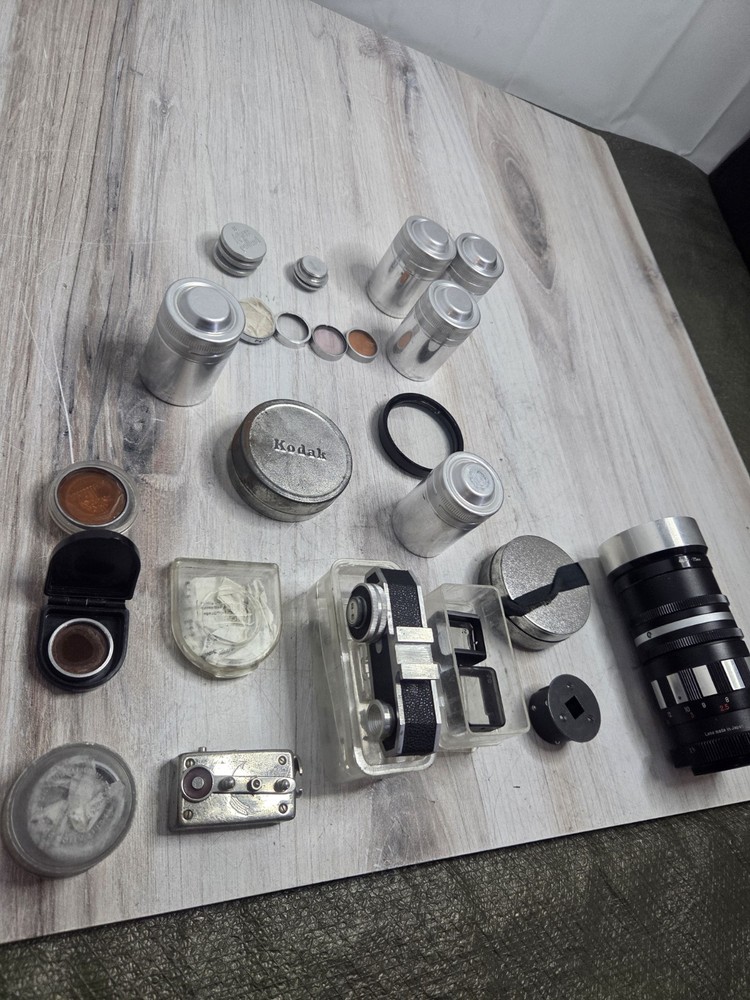 Bolex D8L 8mm Camera with Grip, Accessories, Case, Ect.